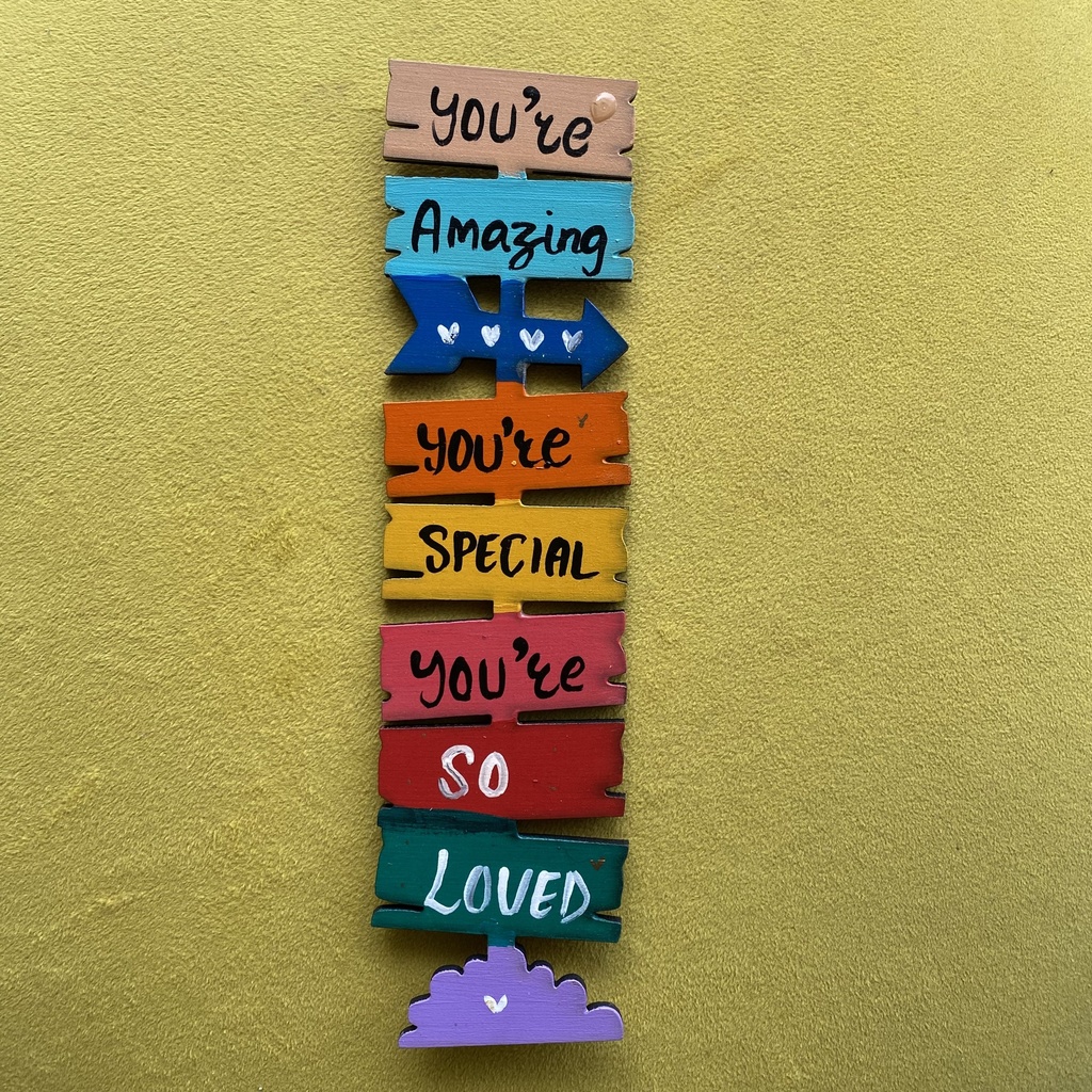 Planks Fridge Magnet 