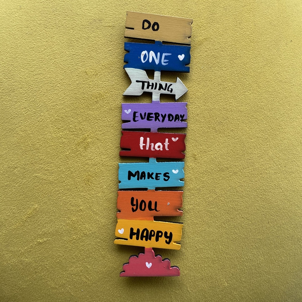 Planks Fridge Magnet 