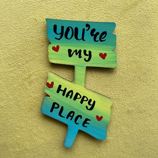 2 Planks Fridge Magnet