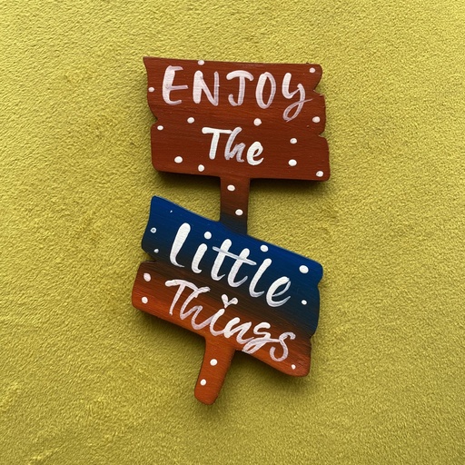 2 Planks Fridge Magnet